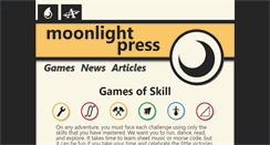 Desktop Screenshot of moonlight-press.com
